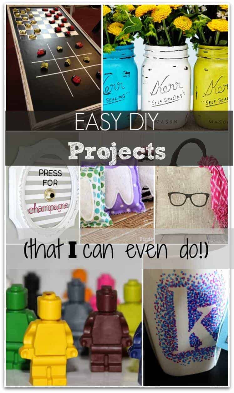 Easy DIY Projects...That I can even do (seriously!) - Princess Pinky Girl