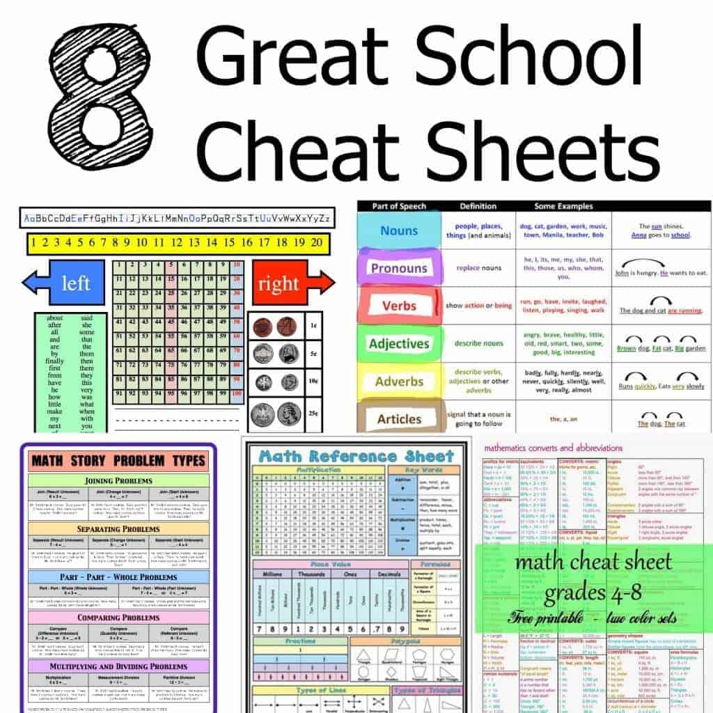 cheat sheets