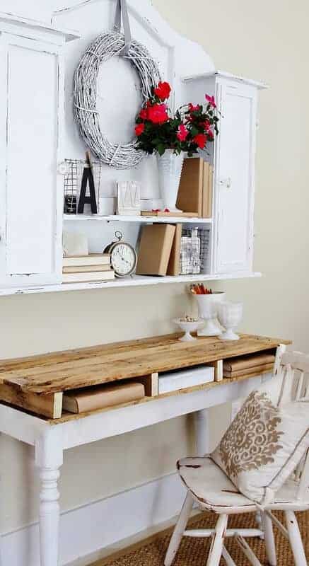 Pallet Top Desk by Thistlewood Farms 
