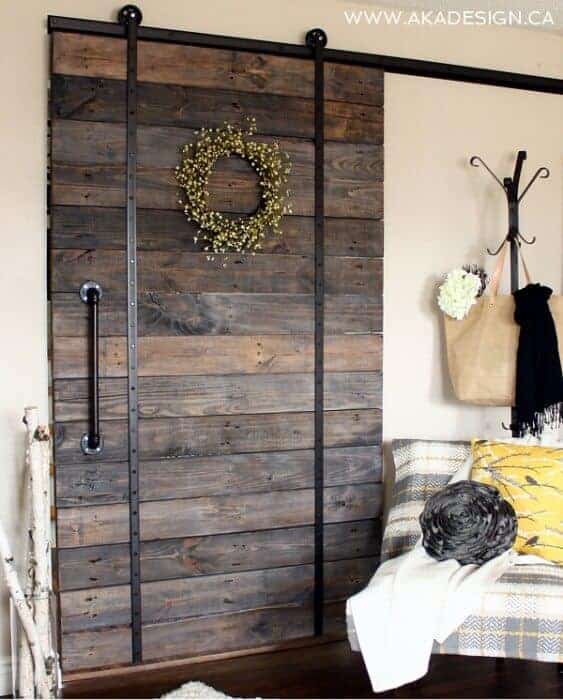 Upcycled Pallet Barn Door by AKA Design