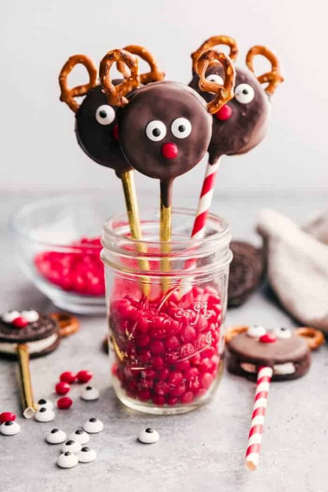 Chocolate Covered Oreo Reindeer Princess Pinky Girl