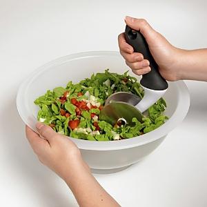 A bowl of food, with Gadget and Salad