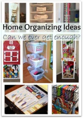 Home Organizing Ideas - Can We Ever Get Enough of Them??? - Princess ...