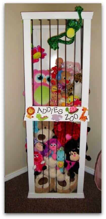 stuffed animal organizer