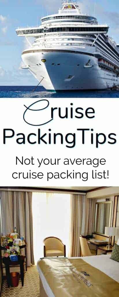 Cruise Packing Tips - Not your average cruise packing list