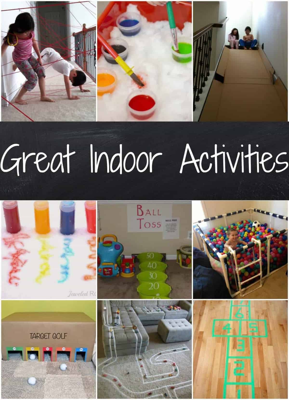 Great indoor activities for kids