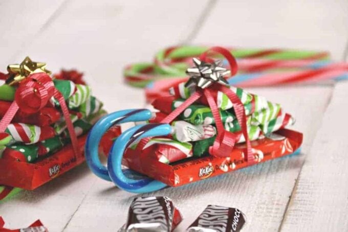 Candy Cane Sleighs | Festive Edible Gifts To Make And Give This Season