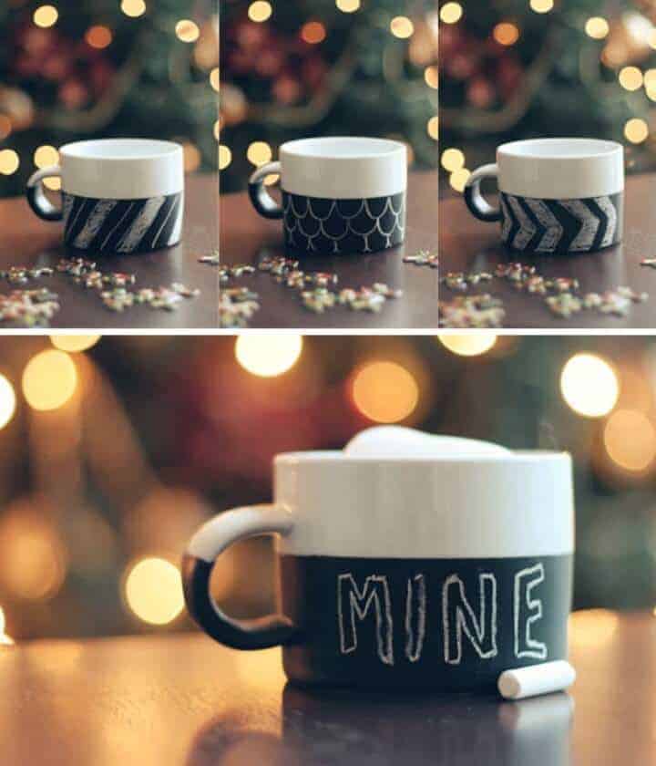 DIY Chalkboard Mug