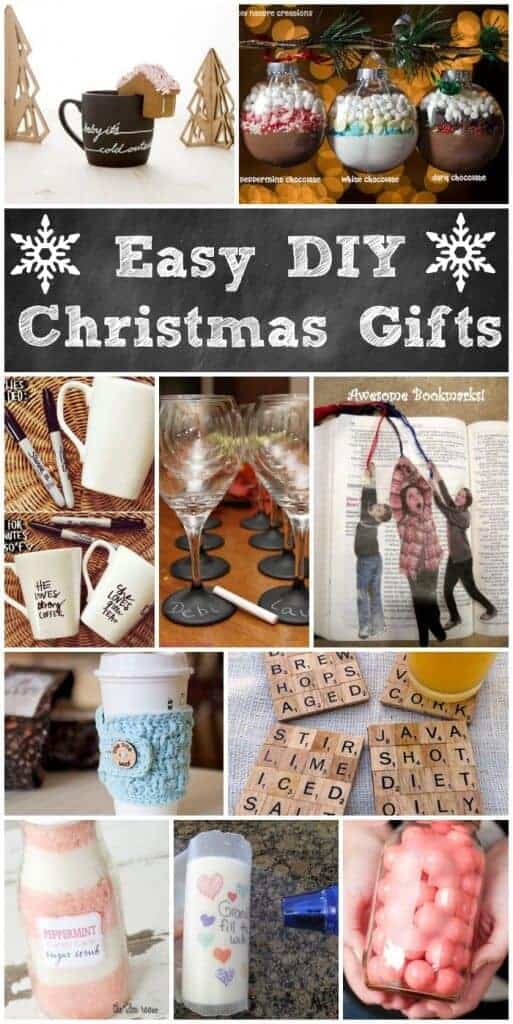 Easy DIY Christmas Gifts