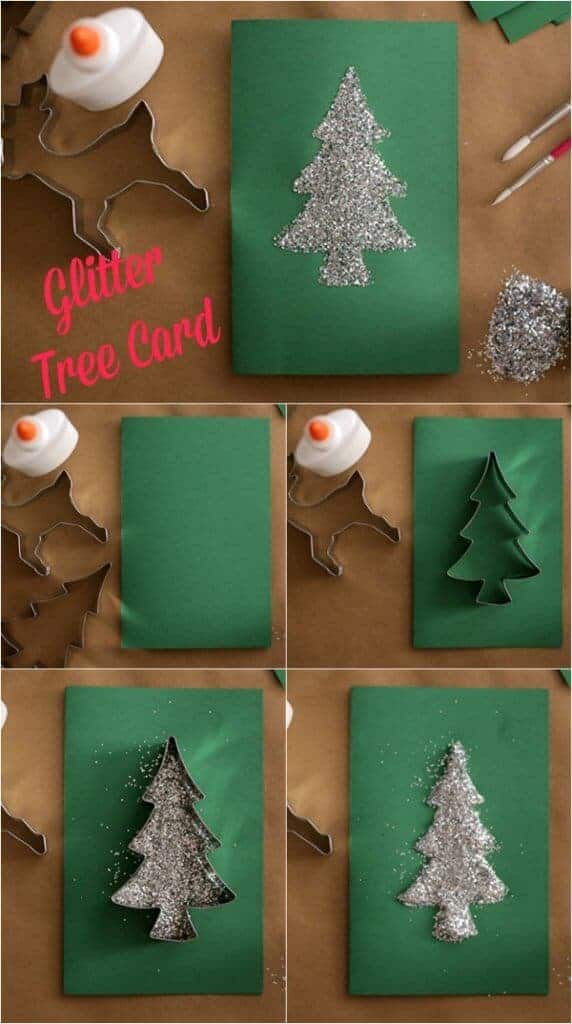 Glitter Tree Card from Publix