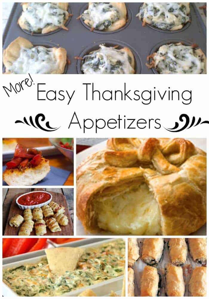 More Easy Thanksgiving Appetizers - can't get enough