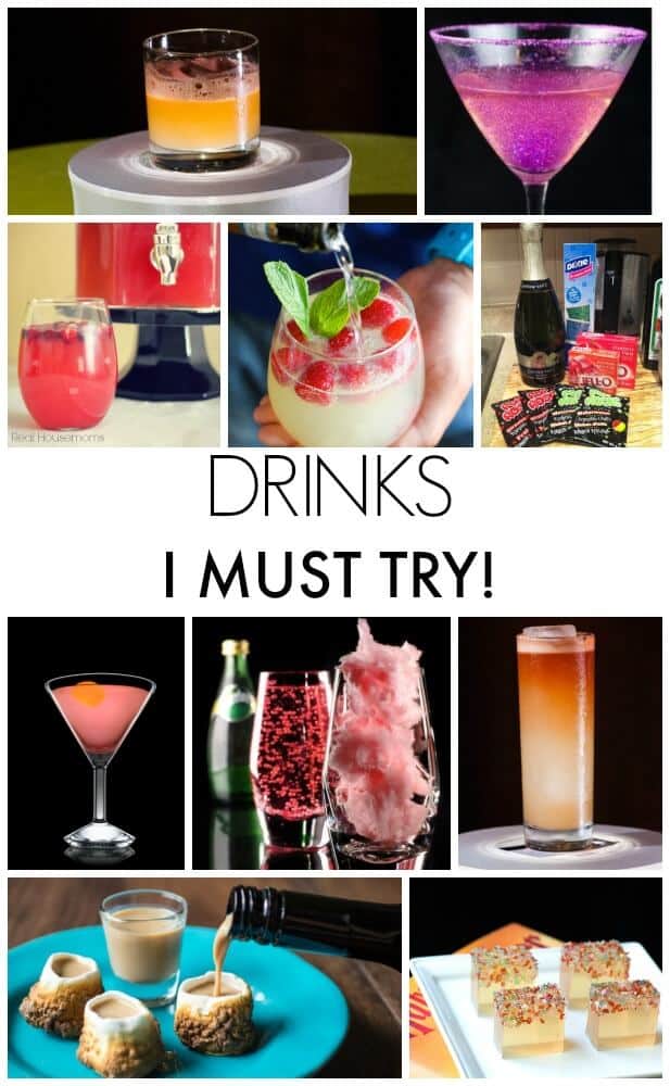 drinks I must try