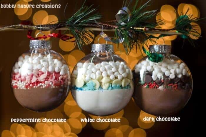 hot cocoa ornaments 