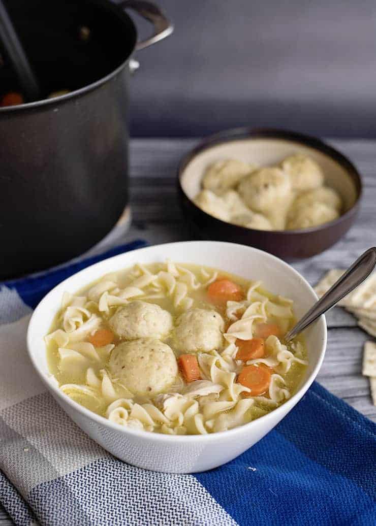 Jewish Chicken Soup with Matzo ballsThe Real Jewish Penicillin