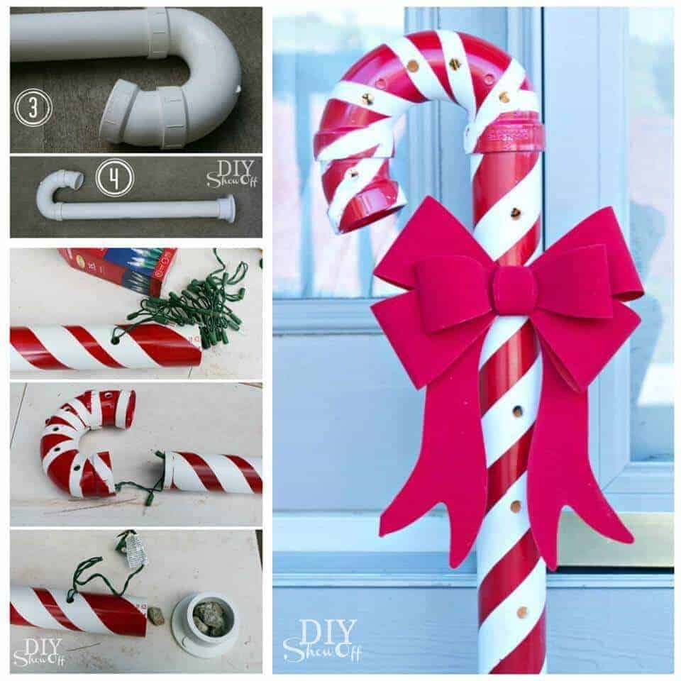 PVE Candy Cane from DIY Showoff