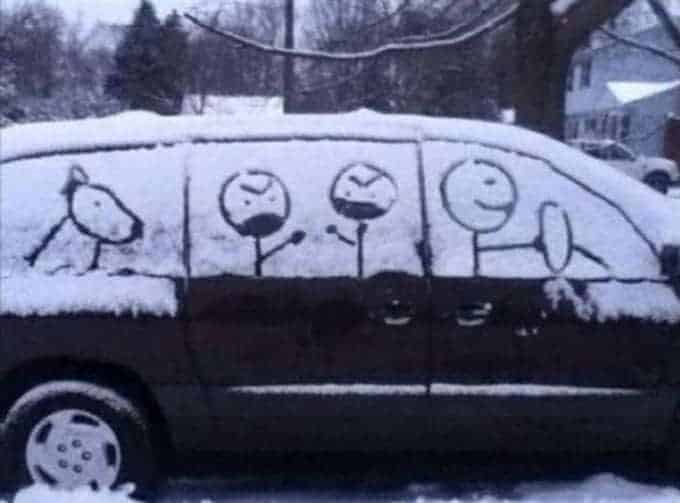 Snow Car Family and other great things to do in the snow