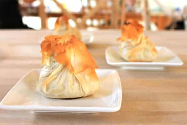 baked brie wontons