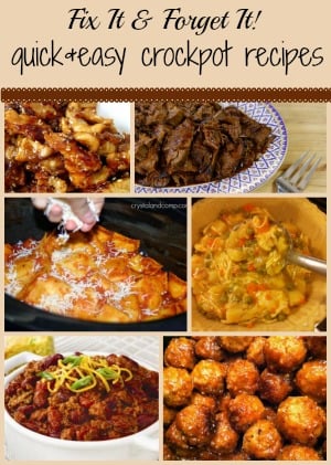 Easy Crockpot Recipes 