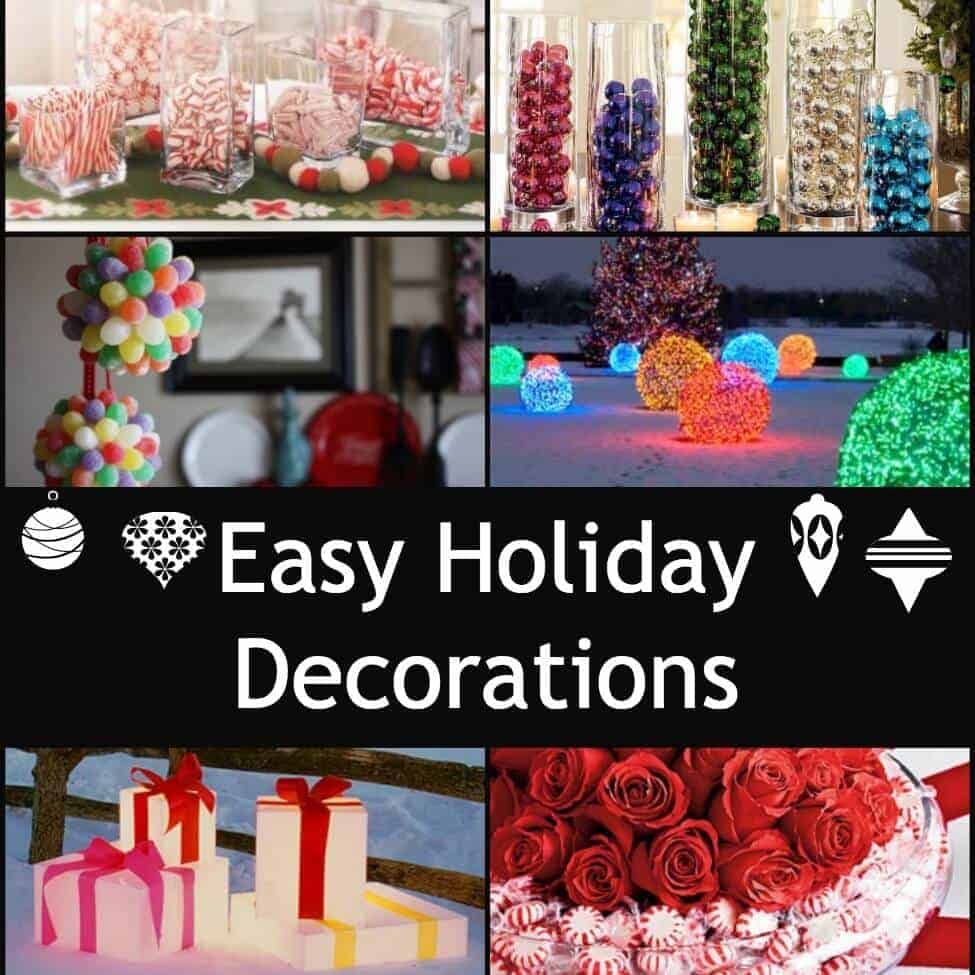 even more easy holiday decorations sq