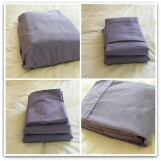 How to fold fitted sheets