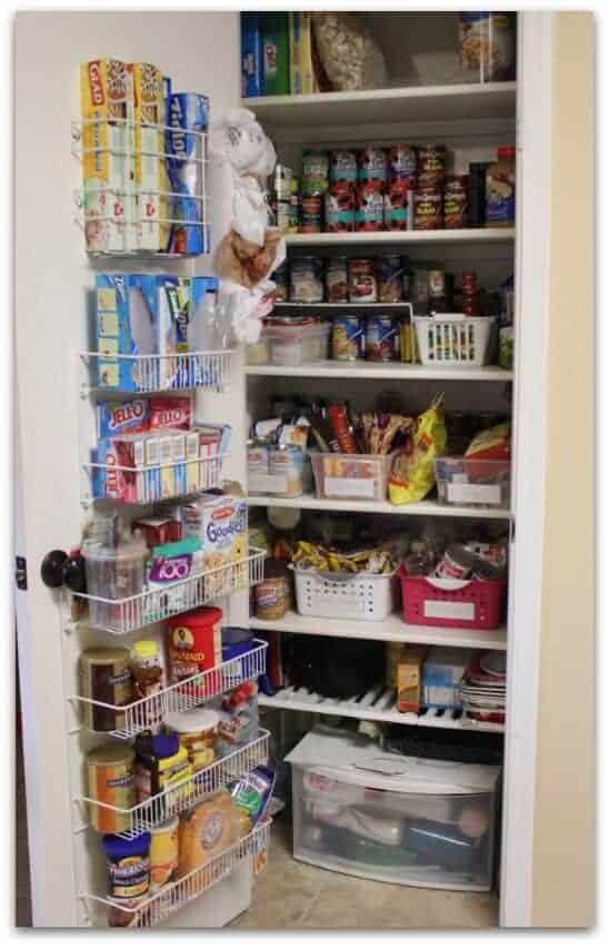 Pantry door organizer