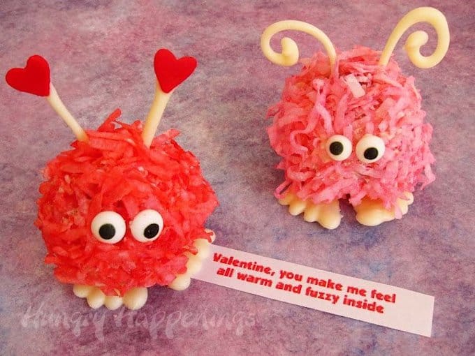 Valentine's Day Cake Balls from Hungry Happenings