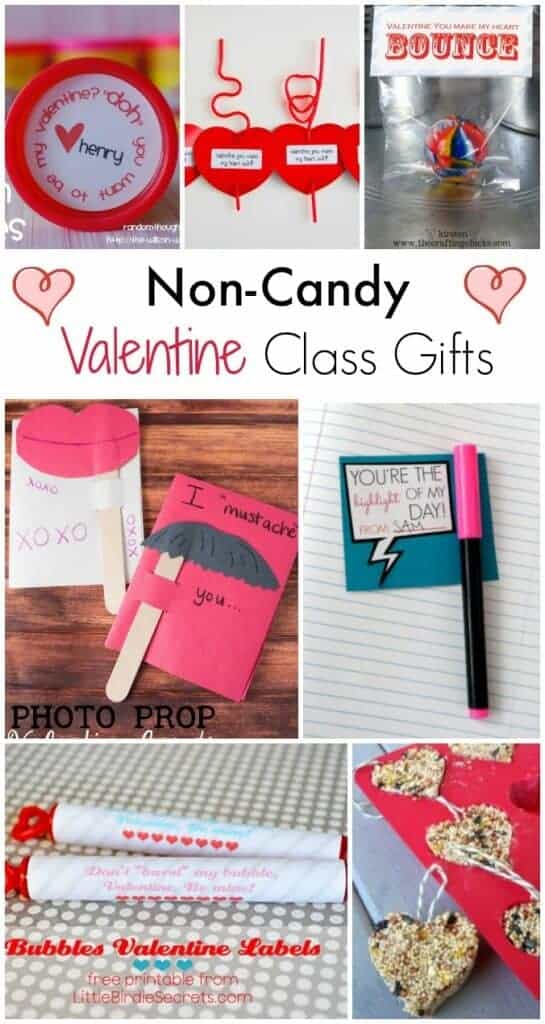 Non Candy Valentines day class gifts