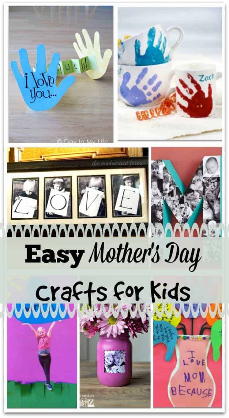 Easy Mother's Day Crafts for Kids