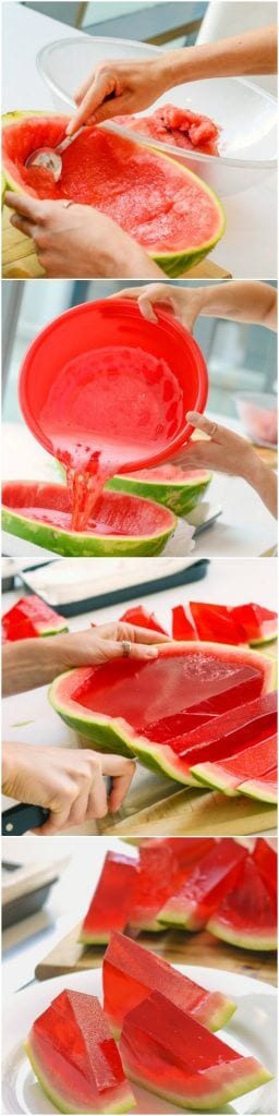 How to make watermelon jello shots