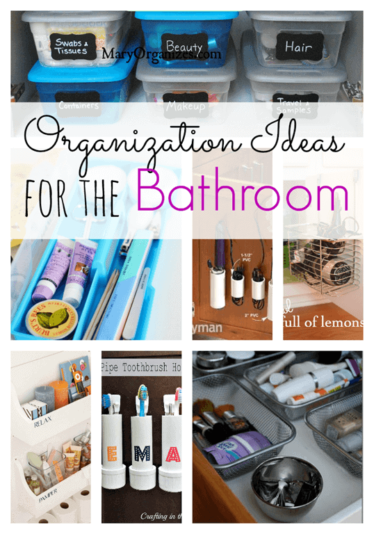 Organization Ideas For The Bathroom - Princess Pinky Girl