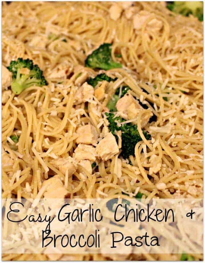 chicken and broccoli pasta