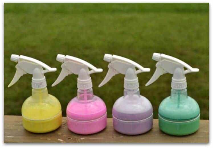 DIY Outdoor Chalk Spray