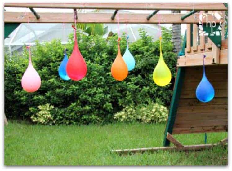 DIY water balloon pinata