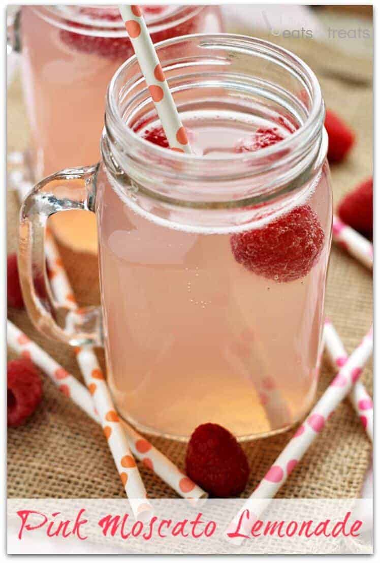 Pink Moscato Lemonade