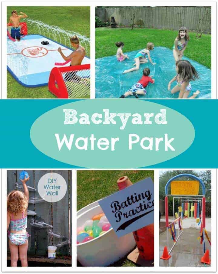 backyard water park