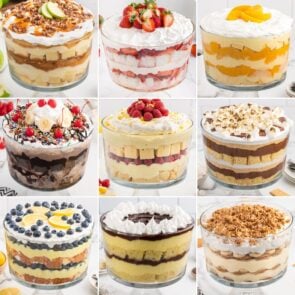 trifle recipe round up featured image.