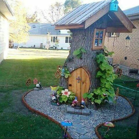 What to do with an old tree stump! Backyard hacks!