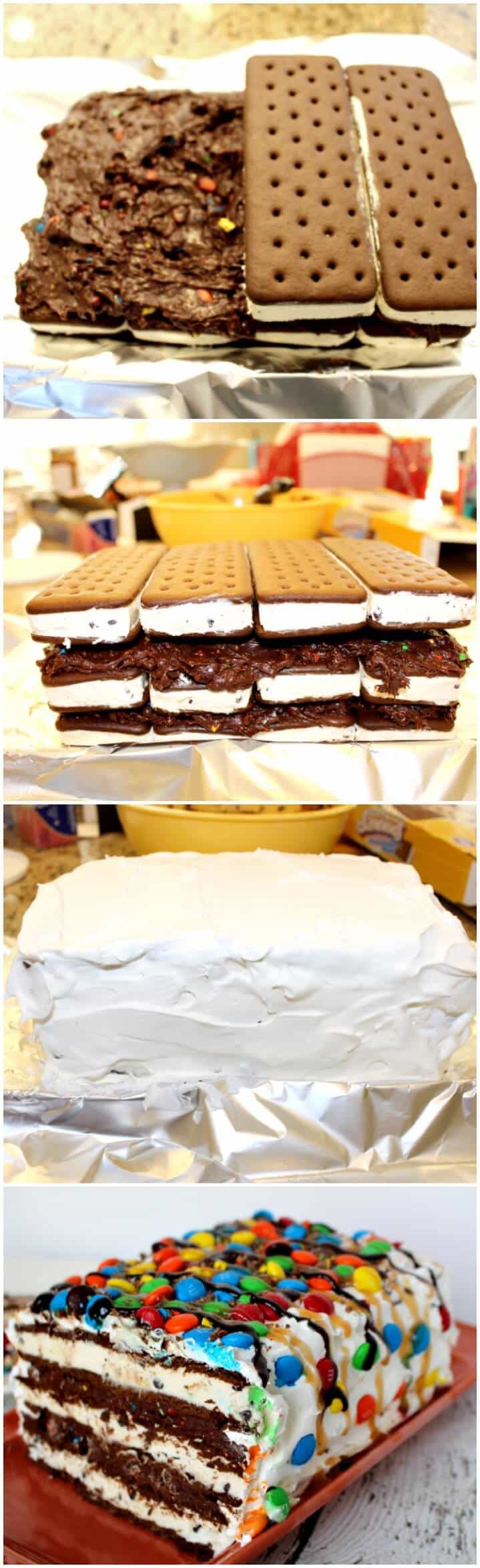 Ice Cream Sandwich Cake – Like Mother, Like Daughter