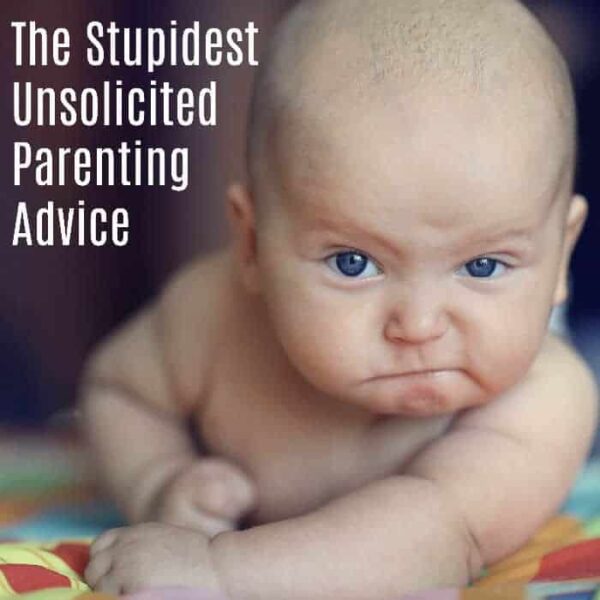 unsolicited parenting advice square