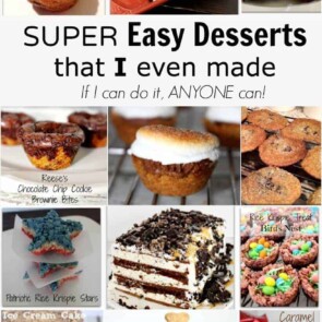 Super Easy Dessert that I can even make {and I did!!!}