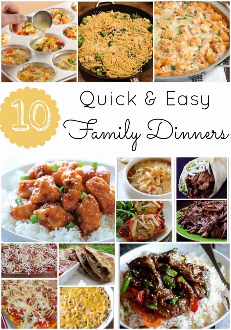 Eclectic Recipes Fast And Easy Family Dinner Recipes