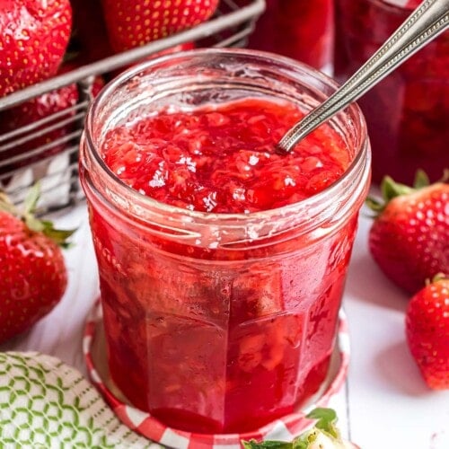 Easy Strawberry Freezer Jam - Southern Bite