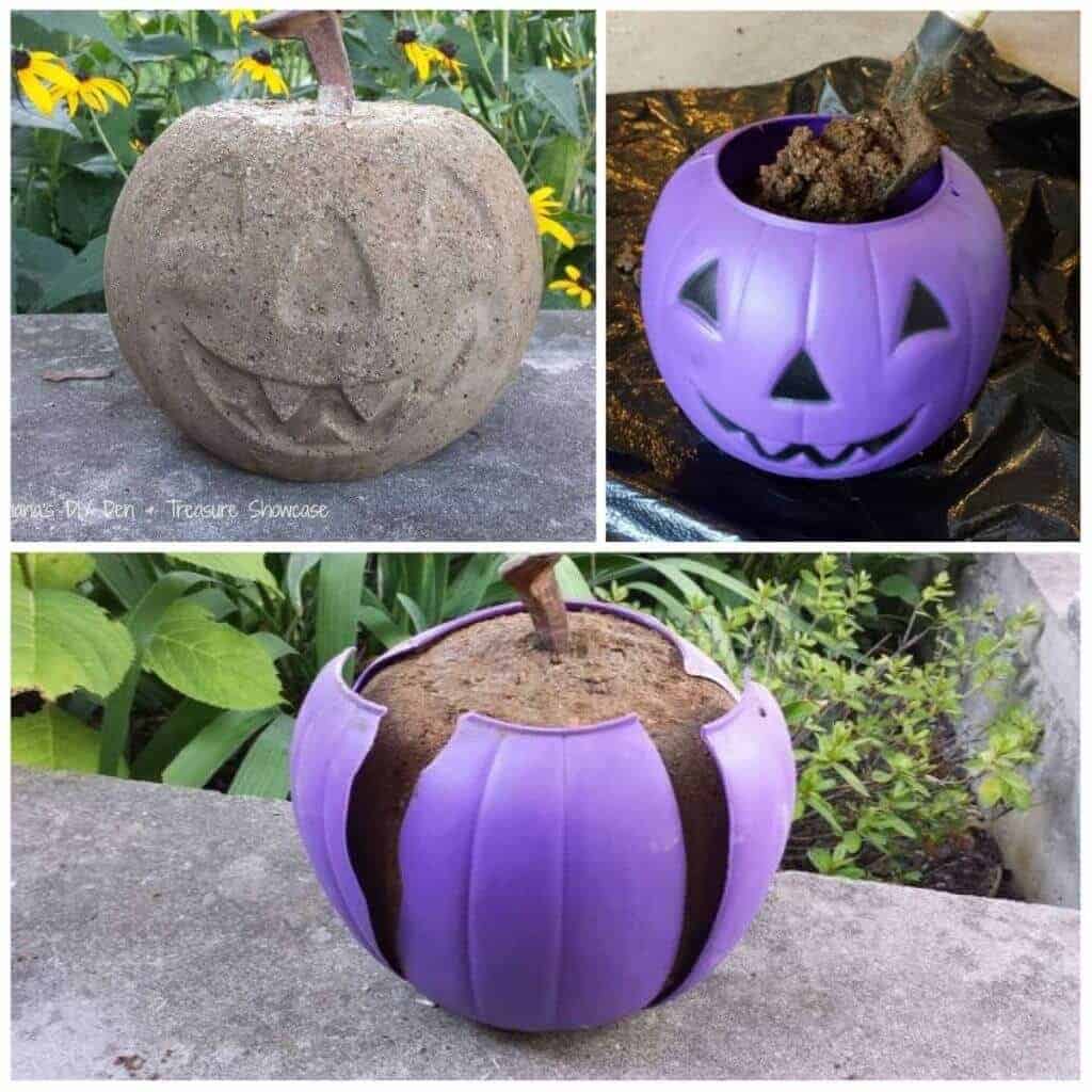 cement pumpkin