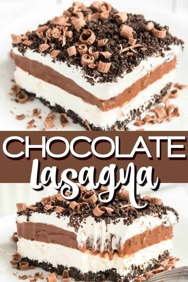 Easy Chocolate Lasagna recipe