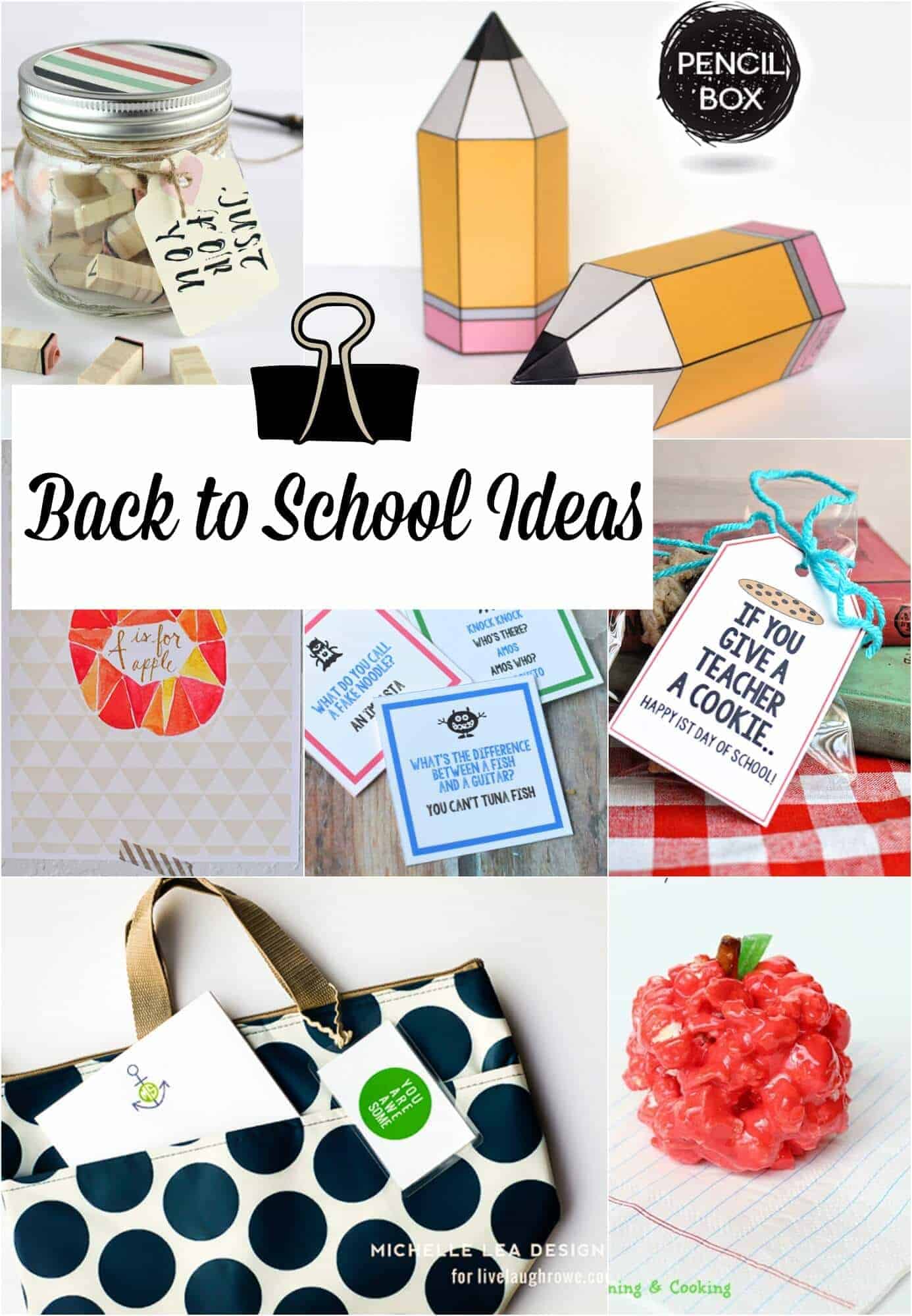 Fabulous and Fun Back to School Ideas