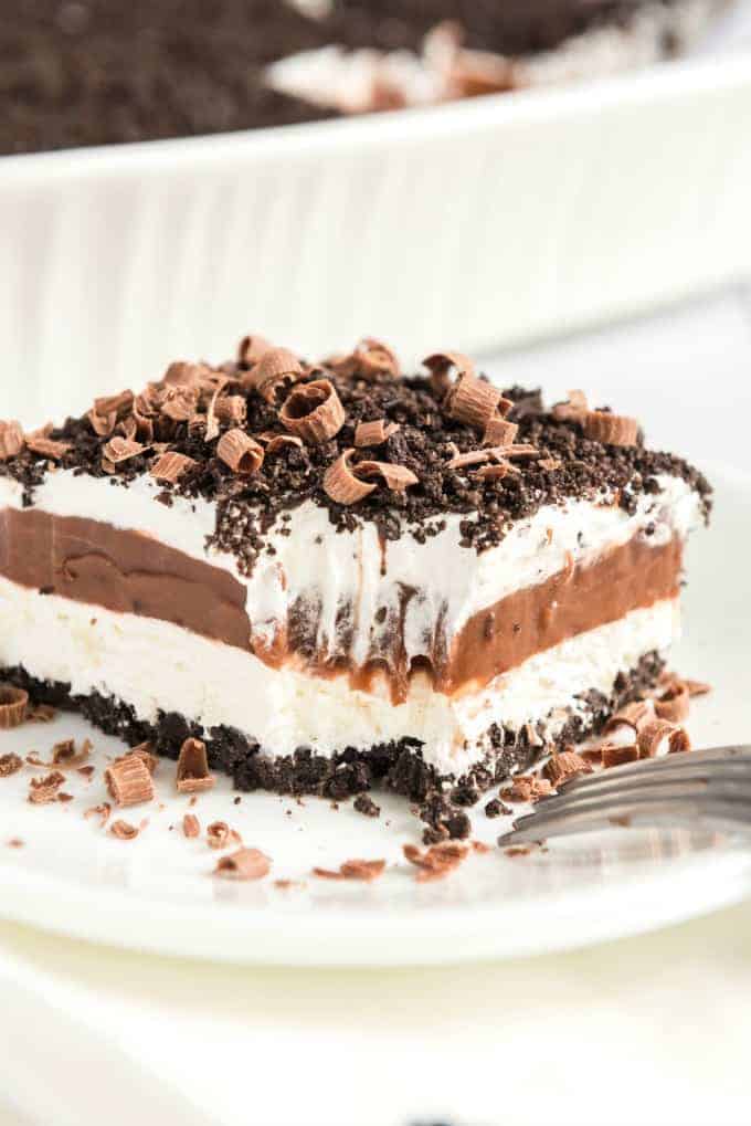 How to Make Chocolate Lasagna - Princess Pinky Girl