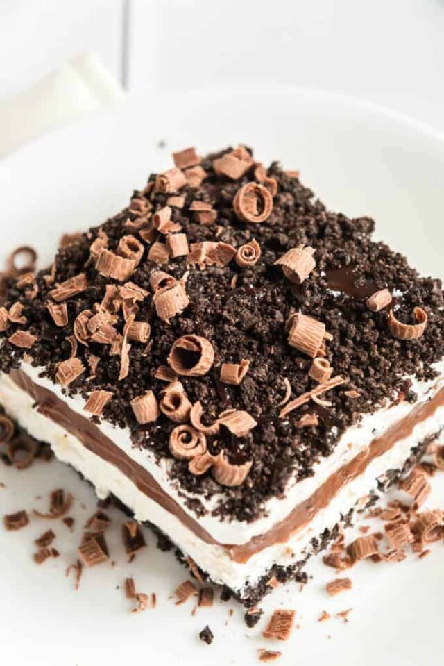 Oreo Chocolate Lasagna Dessert - Princess Pinky Girl