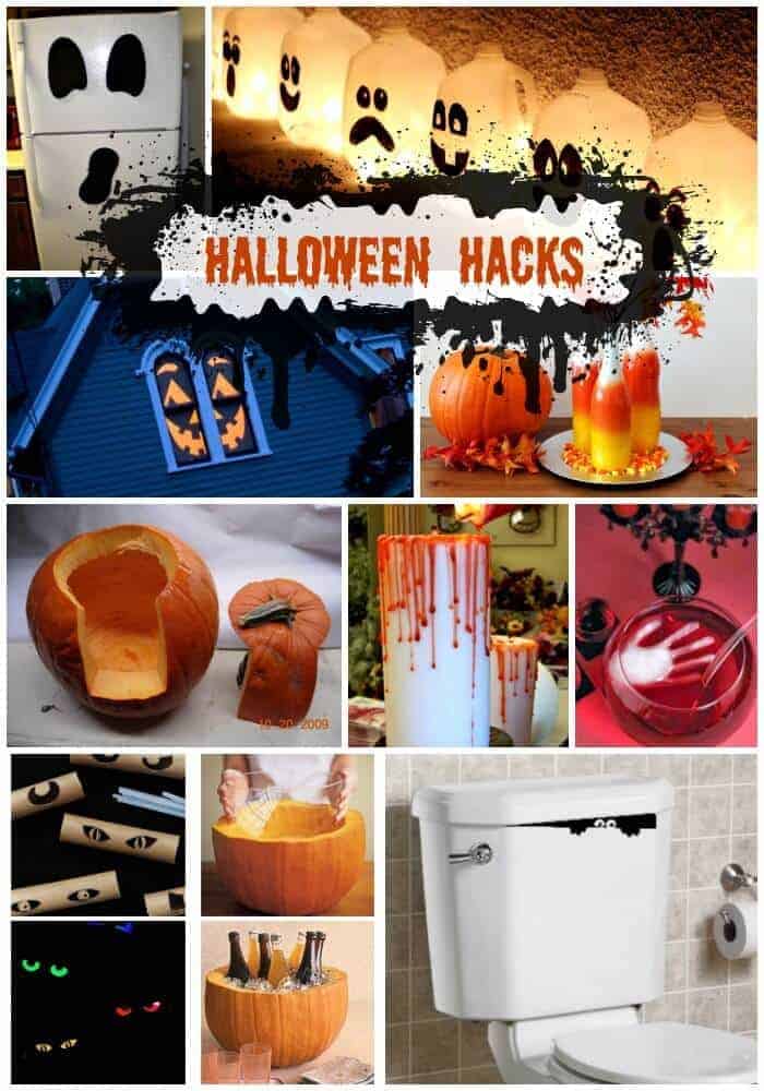 Halloween Hacks and decorating ideas