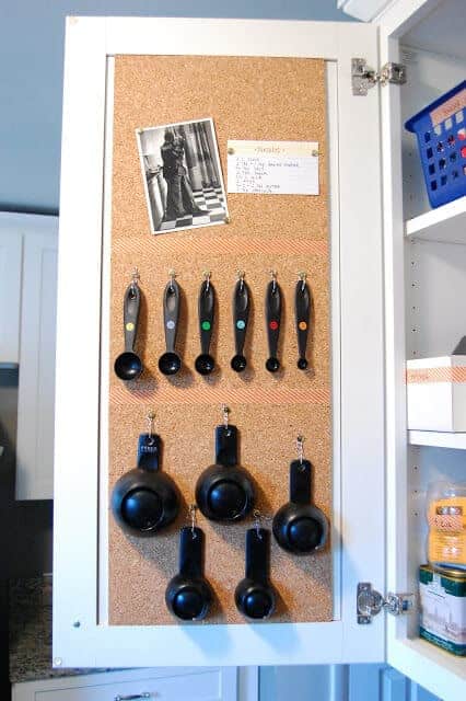 Organized baking cabinet from My So Called Home