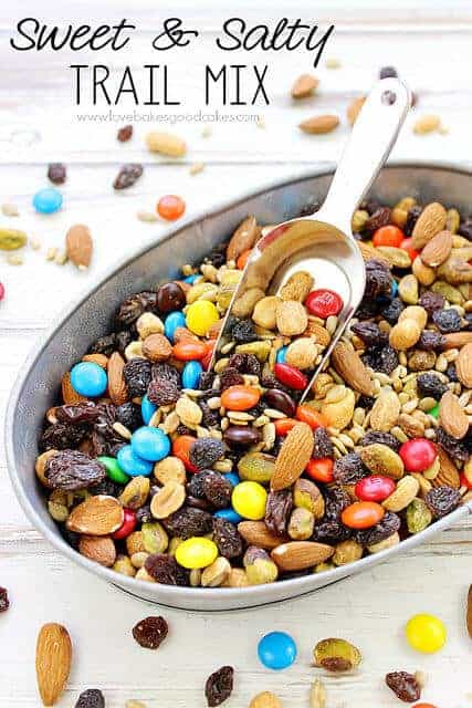 Sweet and Salty Trail Mix by Love Bakes Good Cakes